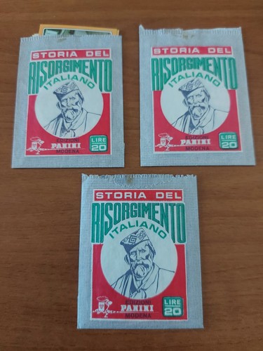 Storia del risorgimento - storia, panini